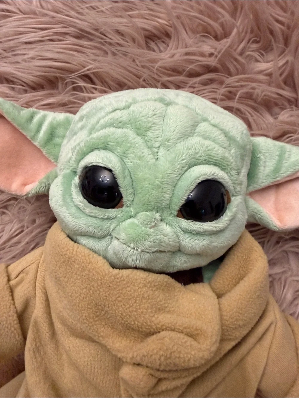 Build-A-Bear Grogu Plush - Green with Tan Robe